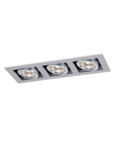 Aluminium inbouwspot chroom, Chimney
