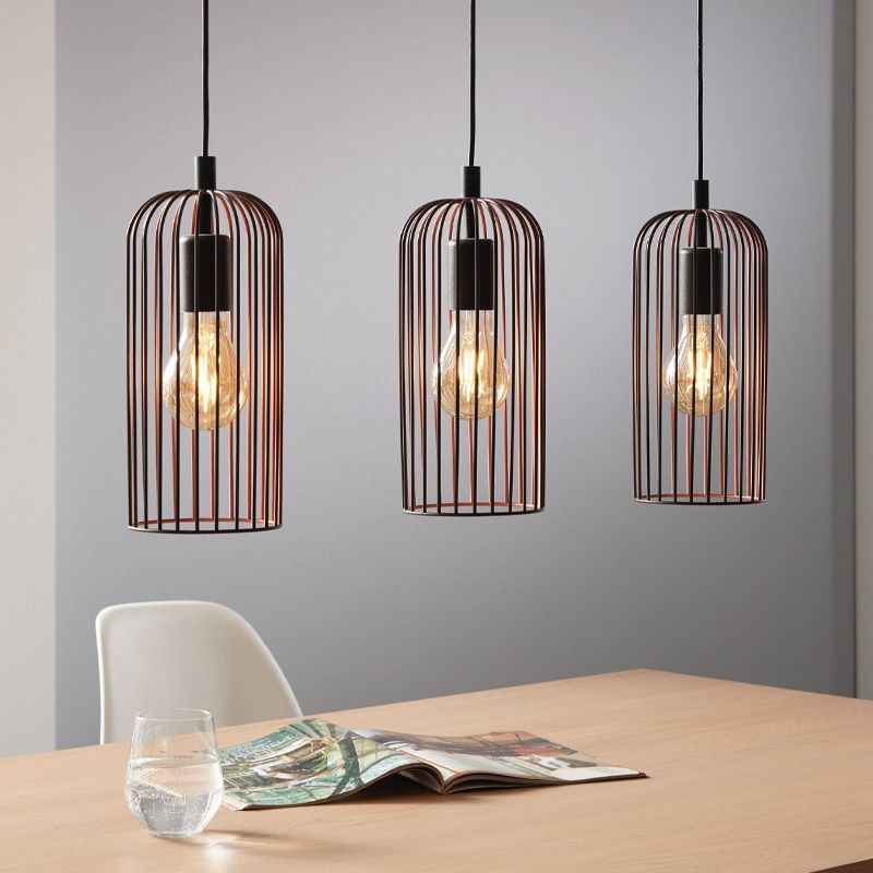 Zwarte Industri le Hanglamp Staal Silje Lampgigant nl zwarte-industri-le-hanglamp-staal-silje-lampgigant-nl