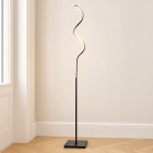 Design vloerlamp zwart, Giorgio, 11W, 3000K LED