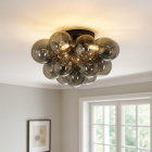 Design plafondlamp grijs, Cyril