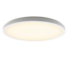 Witte plafonnière Shona, rond, 3-staps dimbaar, 22w, 3000K LED