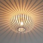 Industriële plafonnière wit, Lieve