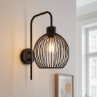 Industriële wandlamp zwart, Wiro