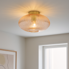 Design plafonnière roze, Charlois