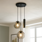 Moderne hanglamp zwart, Gianni