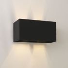 Moderne up down wandlamp zwart, Dion, IP65