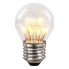 Olucia E27 LED filament lamp Ton, 3W, 2200K