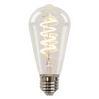 Dimbare Olucia E27 LED Edison lamp Tuelo, 4W, 2700K