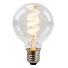 Dimbare Olucia E27 LED filament lamp Tuelo, G80, 4W, 2700K