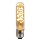 Dimbare Olucia E27 LED buislamp Damien, amber, 4W, 2200K