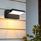 Moderne buitenlamp zwart, Alet, 12,5W, 3000K LED, IP54