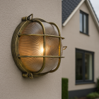 Industriële buitenlamp zwart, Juanita, IP44