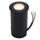 Aluminium grondspot zwart, Catamarca, 3W, 2700K LED, IP68