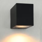 Moderne Corella wandlamp - zwart, klein