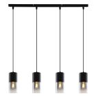 Moderne hanglamp zwart, Huy