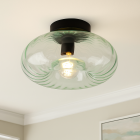 Retro plafondlamp groen, Diane