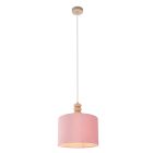 Landelijke hanglamp roze, Kinga
