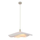 Landelijke hanglamp beige, Mimi