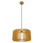Landelijke hanglamp hout, Beau