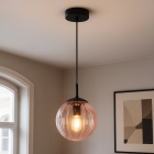 Retro hanglamp roze, Rifka