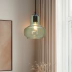 Design hanglamp groen, Sabina