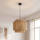 Japandi hanglamp bruin, Sanny