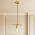 Design hanglamp messing, Sienna