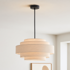 Moderne hanglamp beige, Timmy