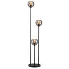 Design vloerlamp grijs, Giada, met schakelaar