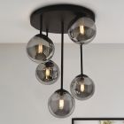 Design plafondlamp grijs, Stacy