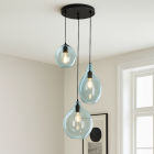 Design hanglamp blauw, Cees
