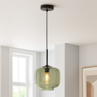 Retro hanglamp groen, Anniek