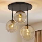 Design plafondlamp amber, Dolf