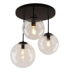 Design plafondlamp transparant, Dolf