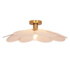 Landelijke plafondlamp beige, Nena