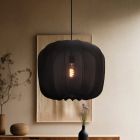 Moderne hanglamp zwart, Deborah