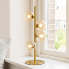 Design tafellamp transparant, Remo, met schakelaar