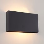 Moderne wandlamp zwart, Perry