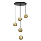 Moderne hanglamp messing, Matea
