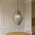 Retro hanglamp grijs, Paris