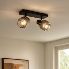 Retro plafondspot grijs, Paris