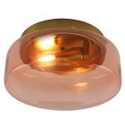 Design plafondlamp roze, Byron