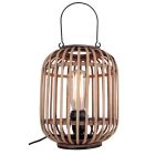 Industriële tafellamp Asja, zwart, met schakelaar