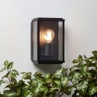Industriële buitenlamp zwart, Jaeva, IP44