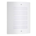 Metalen buitenlamp wit, Alea, IP44