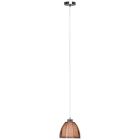 Moderne hanglamp brons, Amela