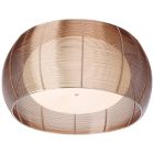 Moderne plafondlamp brons, Amela