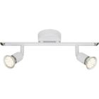 Metalen plafondlamp wit, Hayo