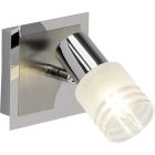 Metalen wandlamp chroom, Blake