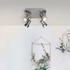 Moderne plafondspot chroom, Haven